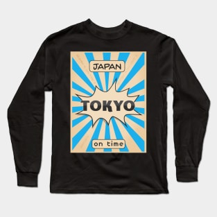 Tokyo blue Long Sleeve T-Shirt